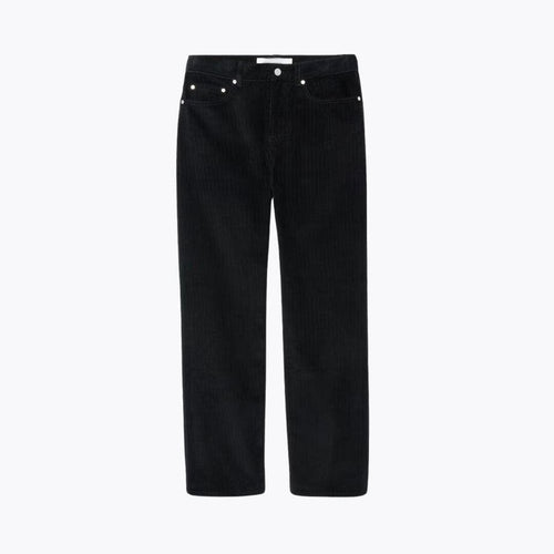 5 Pocket Straight Fit Velour Pants