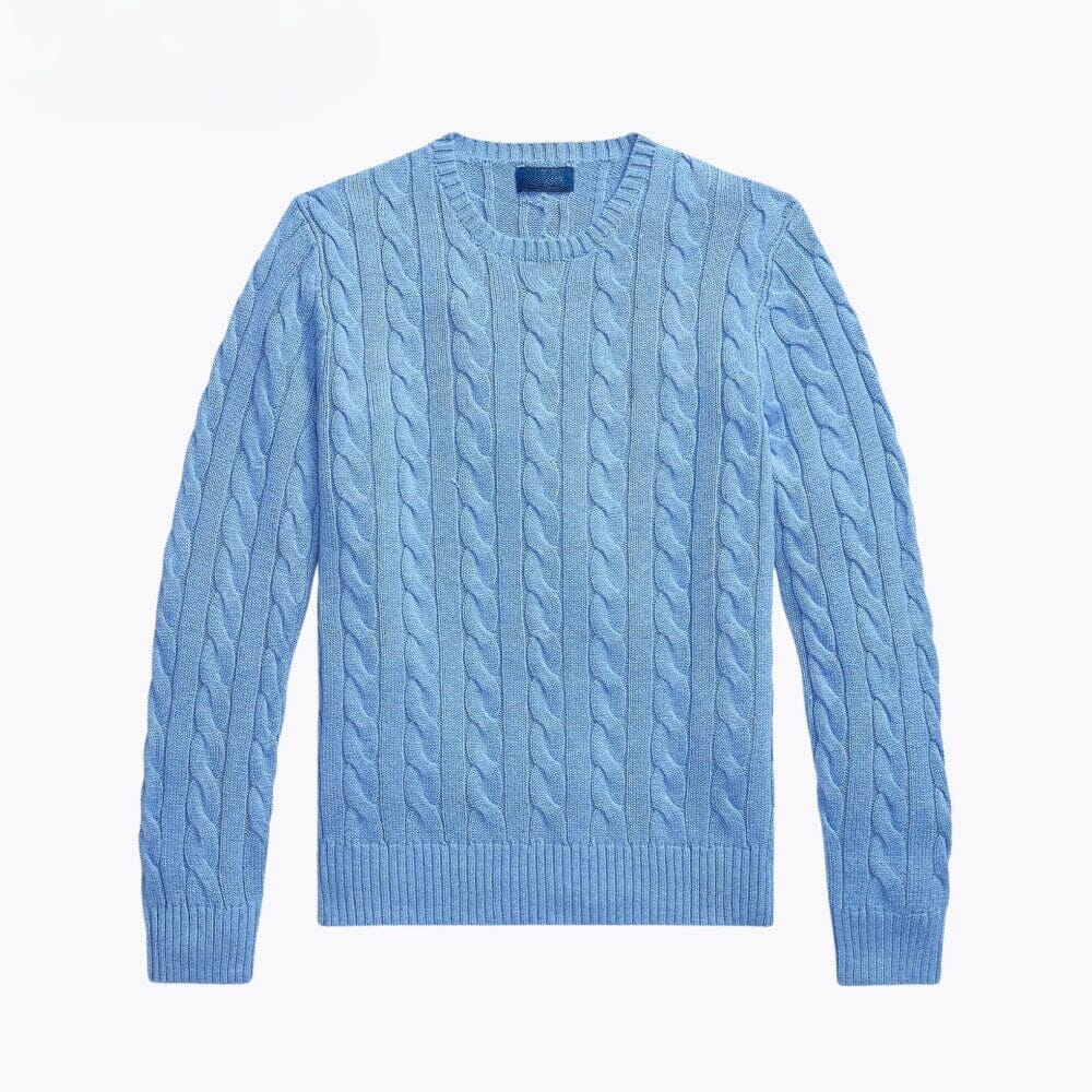 Cable-Knit Cotton Jumper