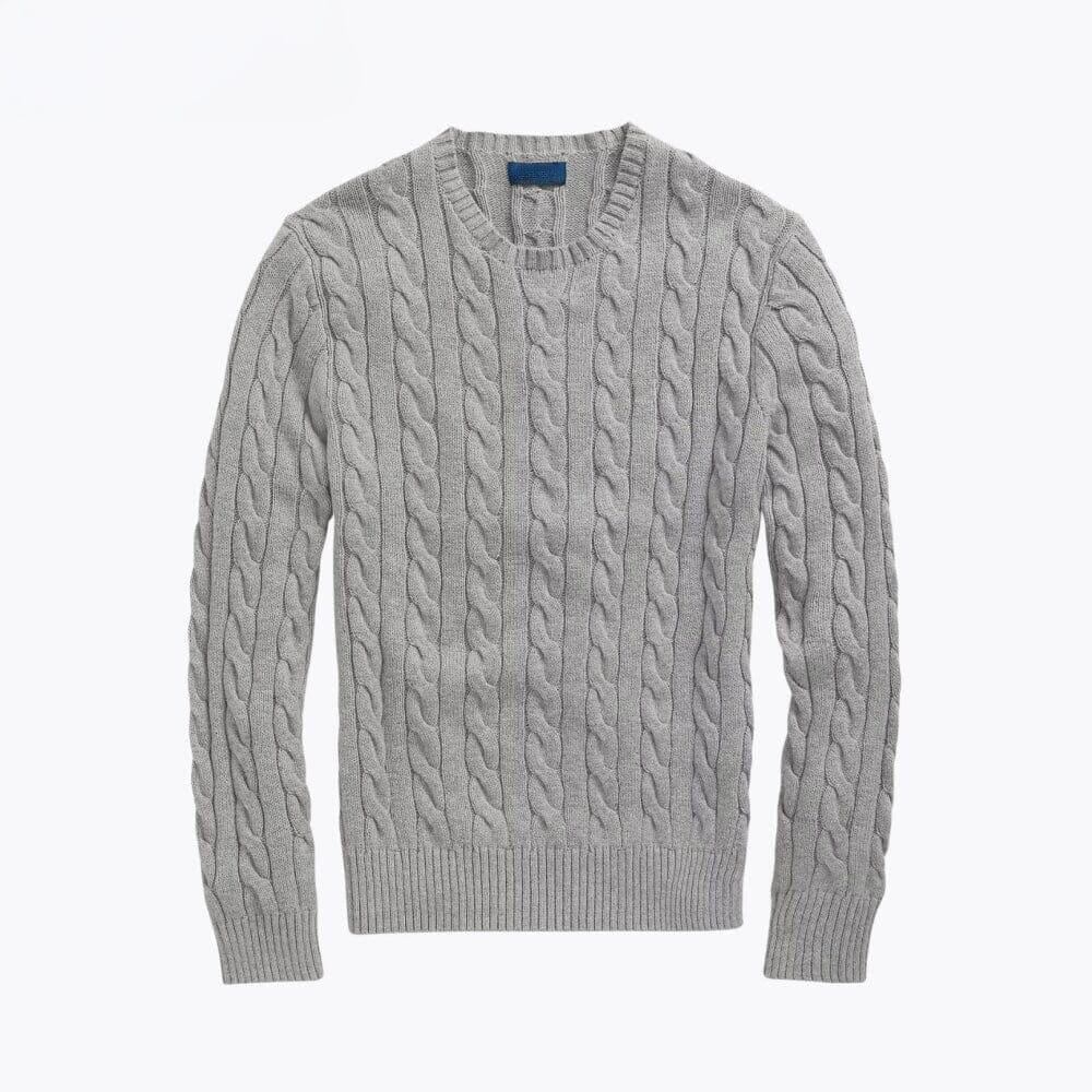 Cable-Knit Cotton Jumper