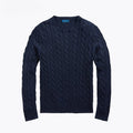 Cable-Knit Cotton Jumper