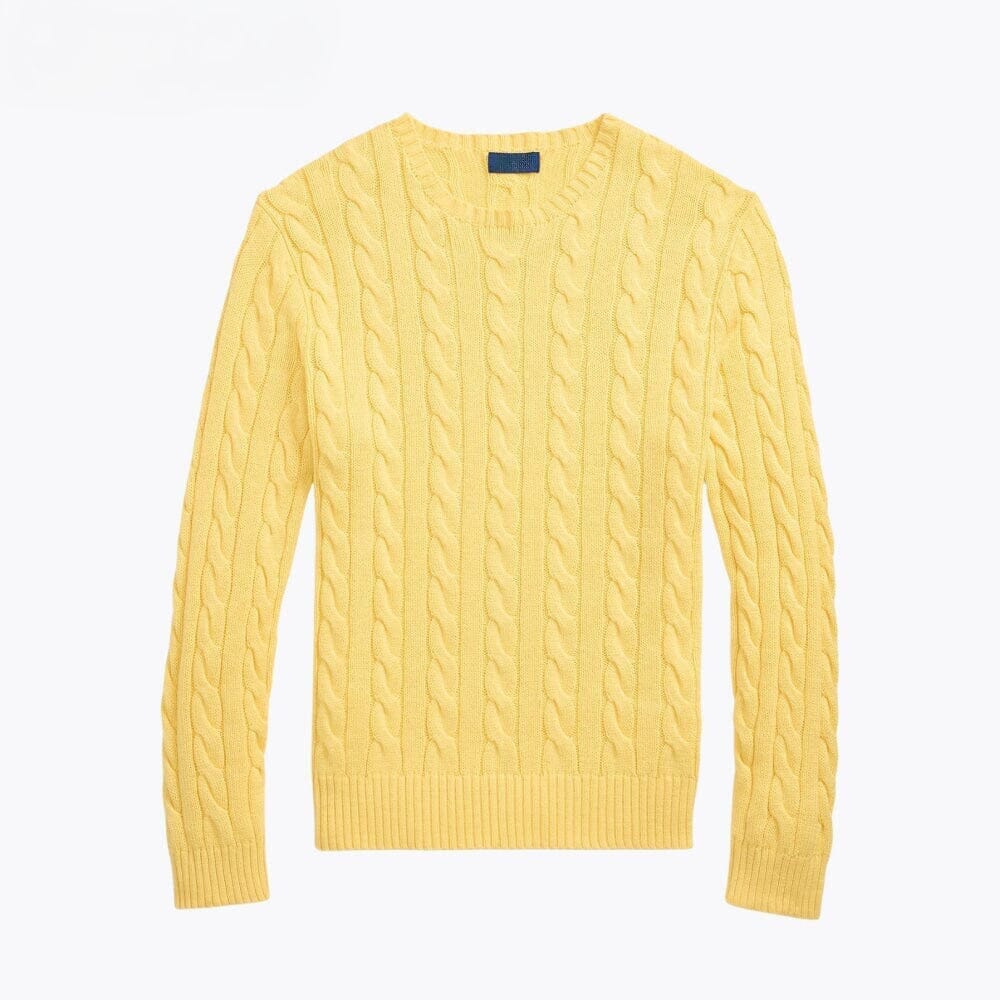 Cable-Knit Cotton Jumper