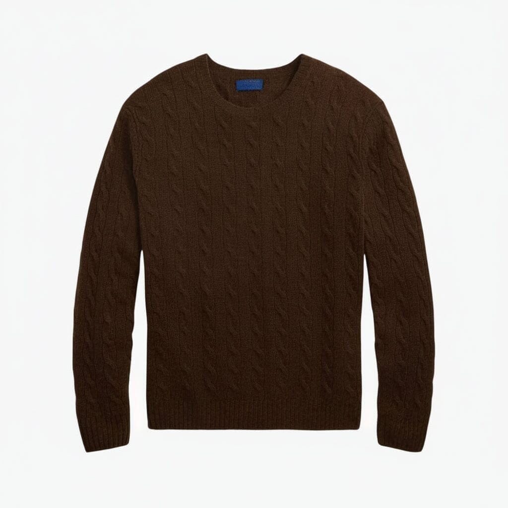 Cable-Knit Wool-Cashmere Jumper