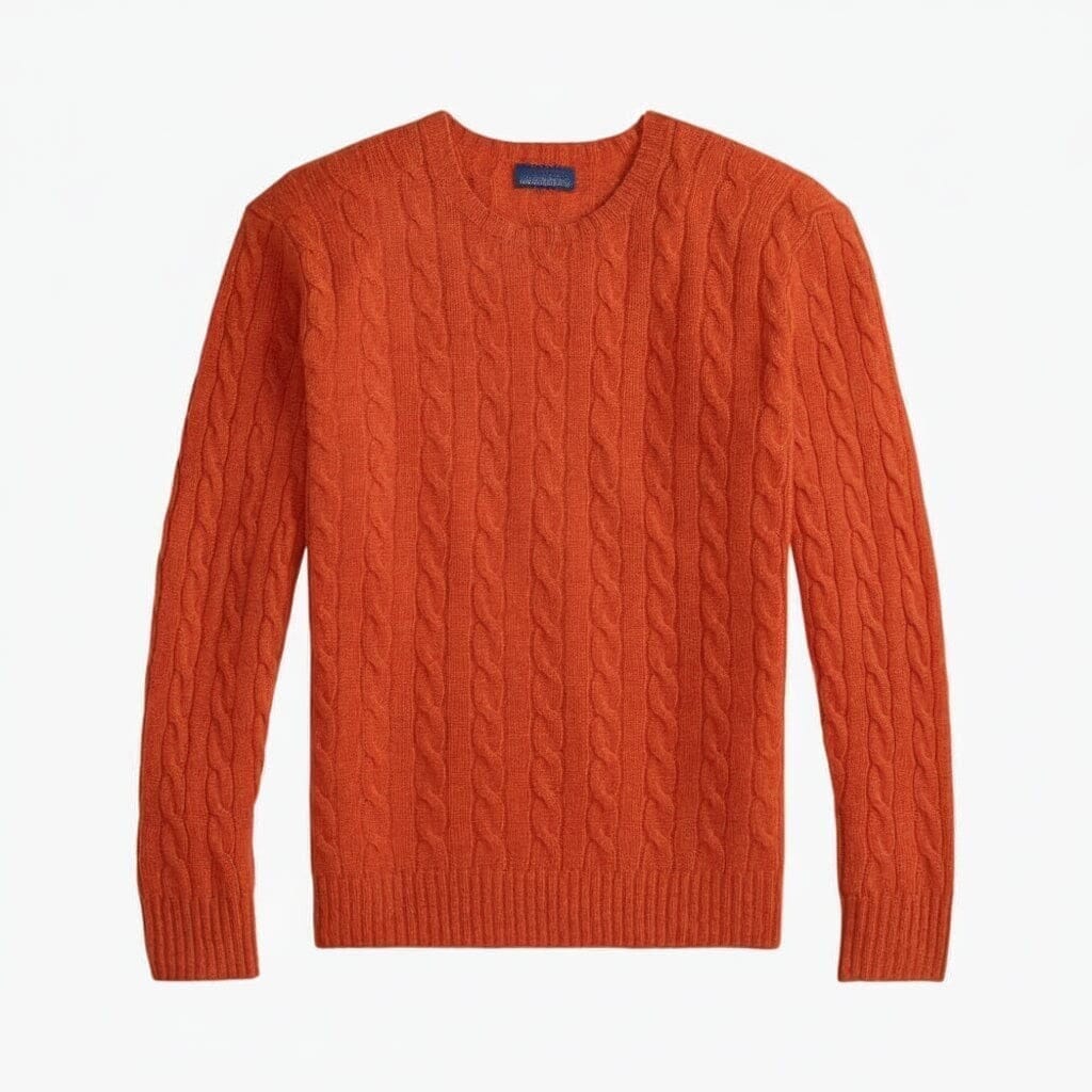 Cable-Knit Wool-Cashmere Jumper