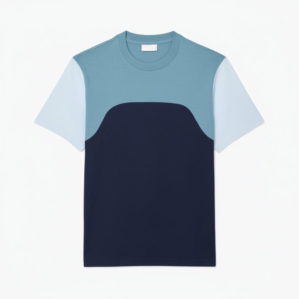 Cotton Jersey Colour-Block T-shirt