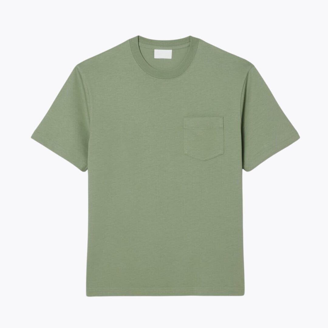 Cotton T-Shirt With Breast Pocket