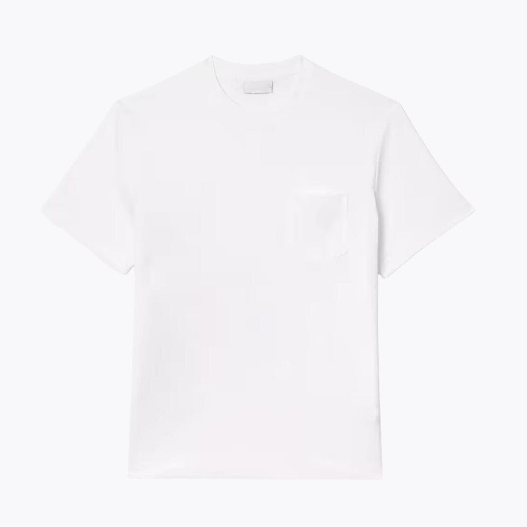 Cotton T-Shirt With Breast Pocket