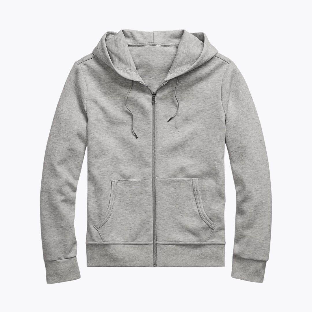 Double-Knit Full-Zip Hoodie