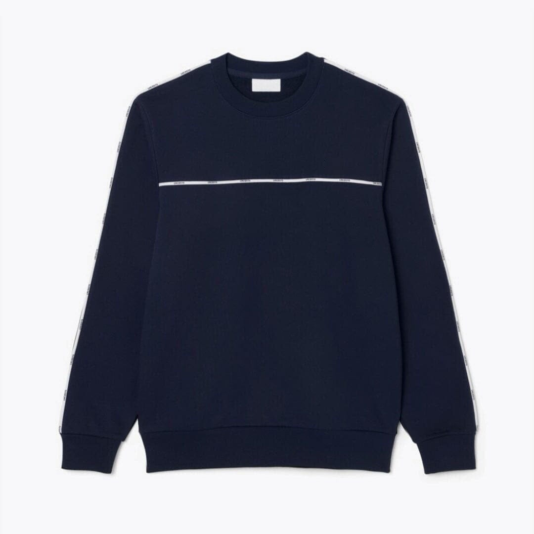 Logo Trim Fleece Sweatshirt