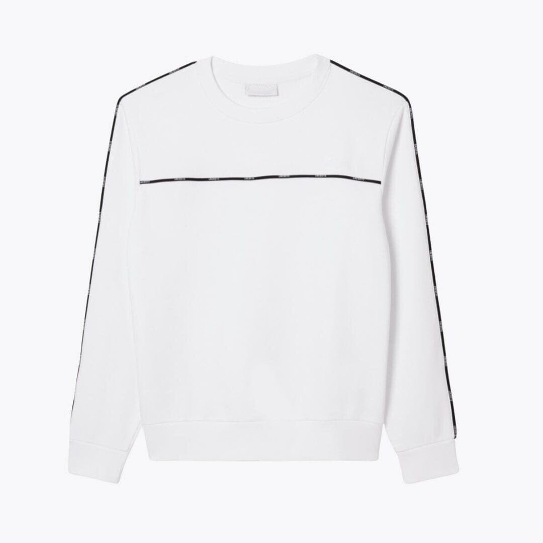 Logo Trim Fleece Sweatshirt