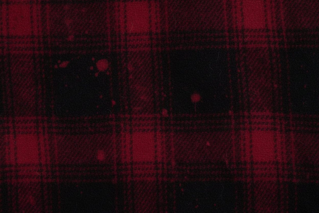 Polo Bear Plaid Wool Scarf