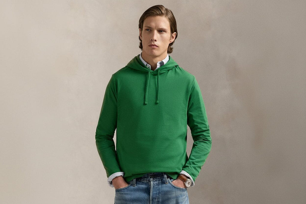 Polo Bear Jersey Hooded T-Shirt