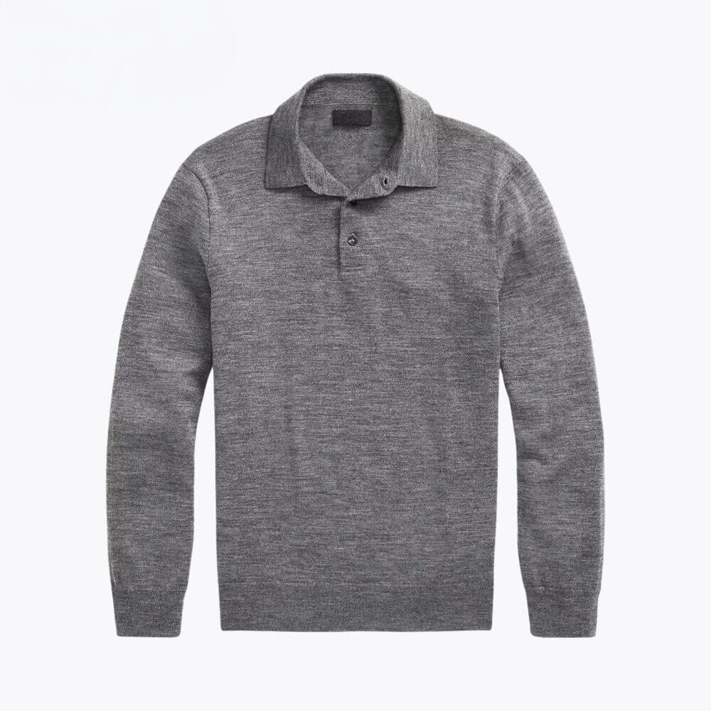 Wool Polo-Collar Jumper